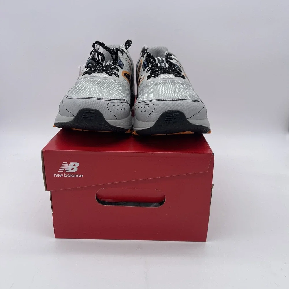 New Balance 410V8 Trail Running Shoes‎ 4E XL Gray Orange MT410CA8 Mens Size 9